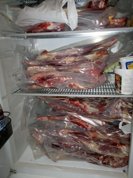 lammkött i kylskåpet
