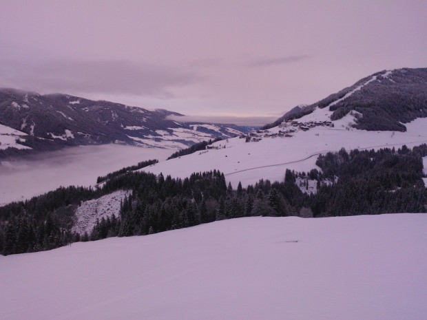 Utsikten från hotellfönstret.