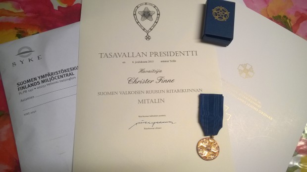 En medalj åt snö-och tjälmätaren.